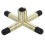 Metal Pool Cue Holder Bronze Finish 1 Pack 7
