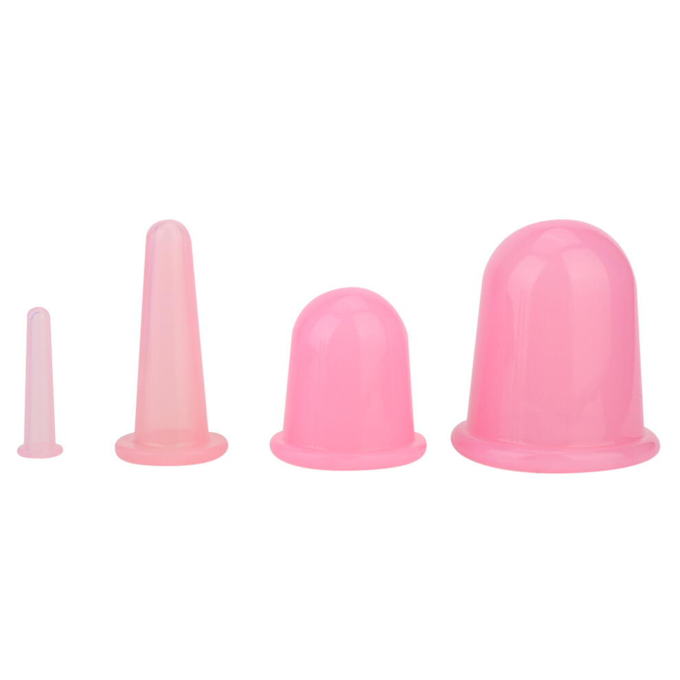 Fine Lines Wrinkles Remover Cupping Therapy Sets Vacuum Suction Massage Cups Medical Grade Silicone Promotes Skin Silicone Anti Cellulite Cup Improve