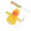 Adorned Duck Shaped Hand Puppet for Kids Soft Toy 1Pcs 2