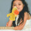 Adorned Duck Shaped Hand Puppet for Kids Soft Toy 1Pcs 3
