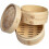 2-Tier Bamboo Steamer Baskets, 6-Inch 7