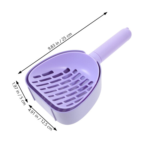 Litter Scoop Set with Large Capacity and Smooth for Easy and Efficient Cleaning 1