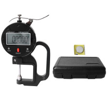 High Resolution Digital Thickness Gauge LCD Display Precise Electronic Micrometer Measuring Range Widely Compatible Inch Metric Conversion