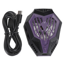 Compact Phone Cooler with Vertical Air Duct Design, Lightweight Build and Shielded Body, Ensuring Quiet Efficient Thermal Management for All Day Usage