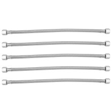 Water Supply Line Replacement For Dishwasher Faucet Braided Stainless Steel Hose With3/8Female Compression Thread Universal Fit No Water Leakage