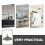 Placa de cobertura multicolorida para luminária de teto com design decorativo simples. 3
