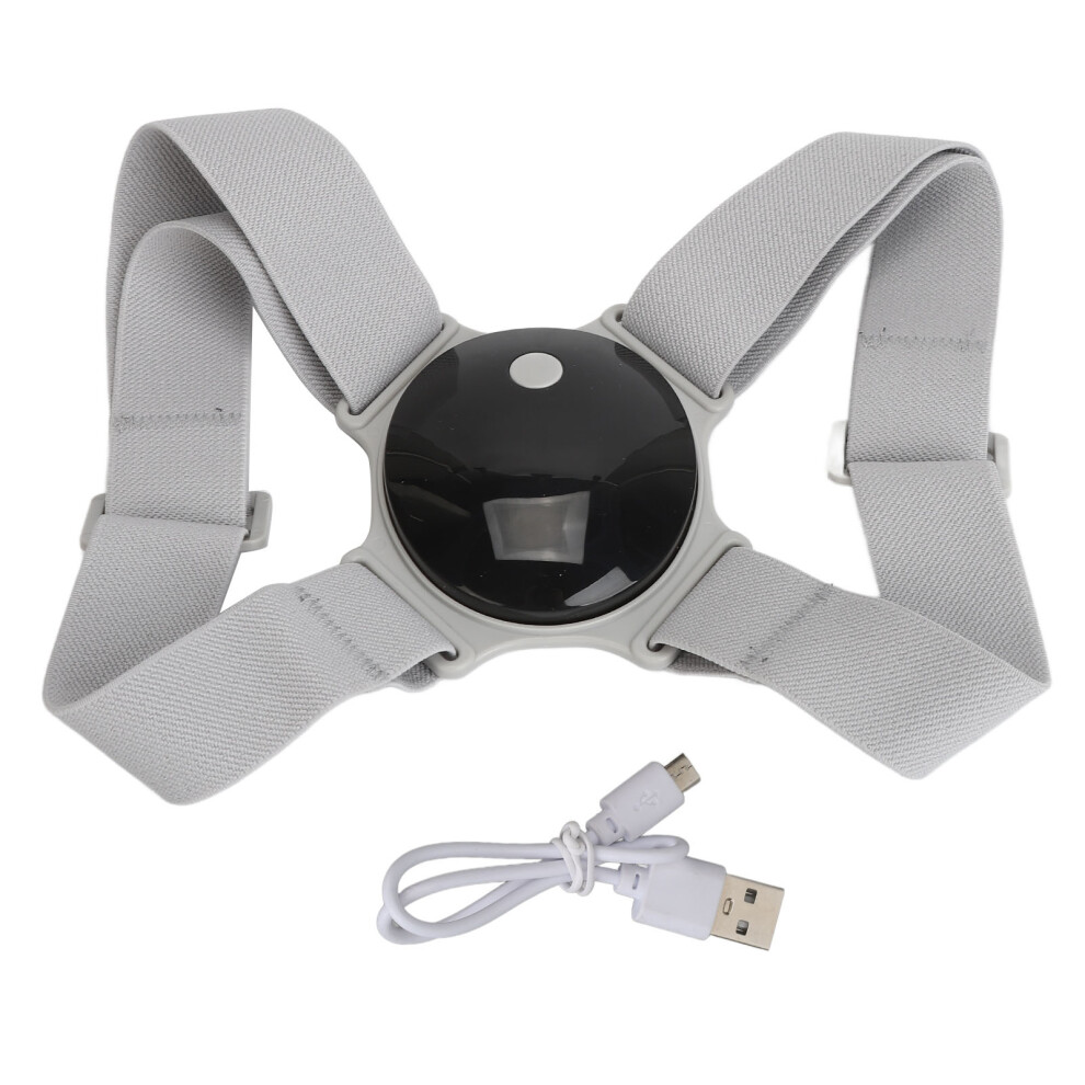 Ergonomic Design Posture Corrector With Smart Vibration Alerts, Adjustable Back Straightener For Upper Back Support Featuring Spinal Alignment And