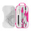 Math Geometry Kit Protractor Compass Set Ruler Pencil Sharpener Eraser Schooling Pink 2