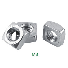 Durable Square Nut Set Stainless Steel Metric Coarse Thread Industrial Machine Fastener Strength And Durability Anti Rust, Fastener Replacement For