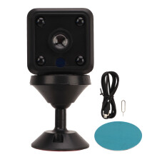 AI Motion Detection Security Camera WiFi Indoor Camera Standby Battery Life Clear Night Vision Cloud Storage SD Storage Real-Time Record Wireless