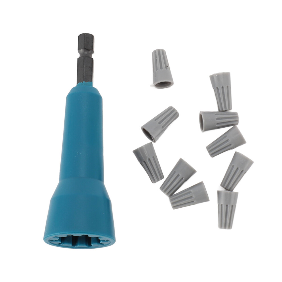 Fast And Efficient Wire Twisting Tool Ergonomic Design Prevents Excessive Tightening Compatible With Wire Nut Compact Lightweight Construction Speeds 9071309216370