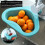 2PC Multifunctional Hanging Filterrack Sink Filter Basket Triangular Swan Basket 5