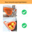 2PC Multifunctional Hanging Filterrack Sink Filter Basket Triangular Swan Basket 6