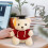 Graduation Bear Doll Soft Plush Doctoral Gown 23cm 4