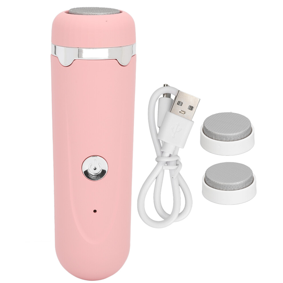 Smooth Feet Solution, Electric Callus Remover with3Grinding Heads and Adjustable Speed, Rechargeable Pedicure Tool with Ergonomic Handle Design for