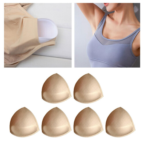 top swimsuit cups inserts pads Skin Color 2