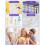Mini Printer with 1 Roll Sticker Paper, Portable Sticker Machine Efficiently and, DIY, Label, Rainbow 6