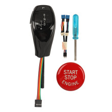 Pommeau de levier de vitesses automatique LHD, ergonomique, doux et confortable, indicateur de position de vitesse LED, matériau de haute qualité,
