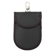 Secure Faraday Bag Universal Compatibility Anti-Theft RFID Blocking Peace Of Mind For Security RFID Key Fob Protector Compact Size Dual Layer Design