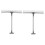 4Pcs Silver Stainless Steel Manhole Hook Multi-Use T-Bar Lifting Tool 1