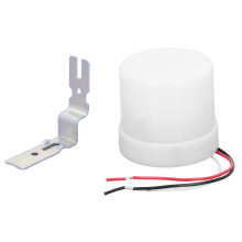Regenbestendige fotocel nachtlampje schakelaar, weerbestendige lichtsensor schakelaar, automatisch aan/uit, lange levensduur, gevoelige inductie,