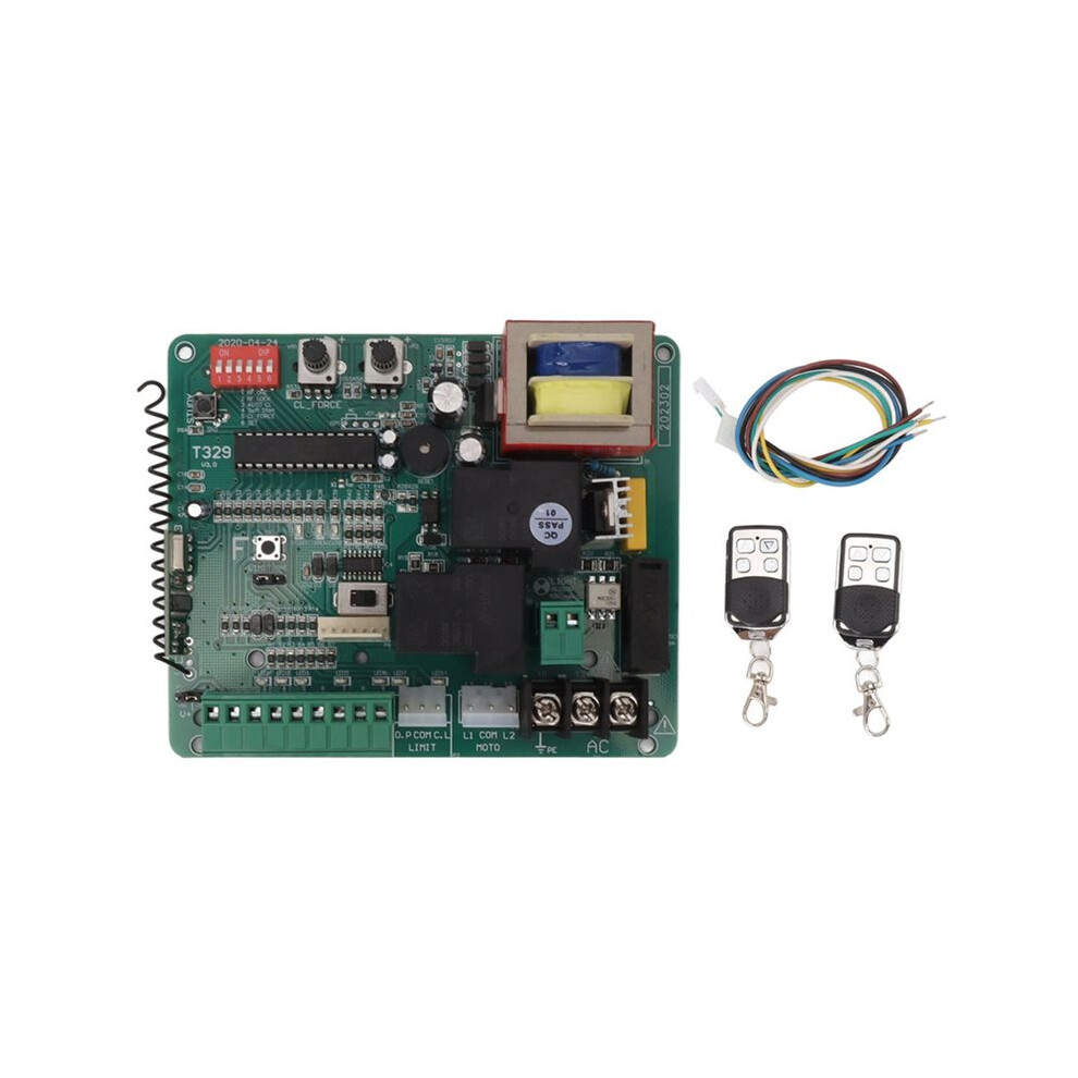 Sliding Gate Motor Control Board Led Electric Door Motor Circuit Board With Remote Control Sliding Gate Circuit Board 6031353618035