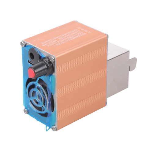 Portable metal blower for camping and fire starting, dual 2