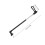 Folding Wagon Push Handle Attachment Black Aluminum for Strollers and Scooters 7