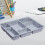 Felt Drawer Organizer Tray Storage Bin Divider Multiple Compartments for Vanity Tabletop Kitchen 6