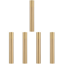 5Pcs Golden Copper Incense Storage Tube Stick Holder