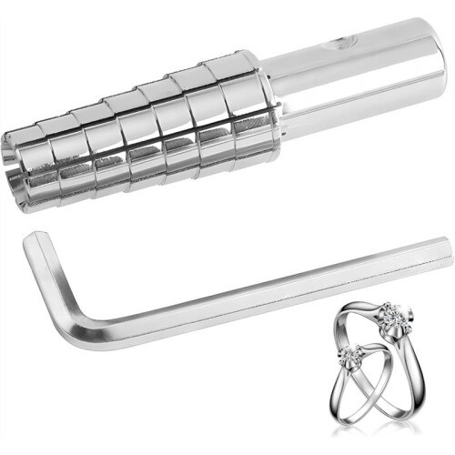 Jewelry Making Tool Set, Expanding Ring Mandrel, Professional Sizer with Hex Wrench for Resizing and Repairing