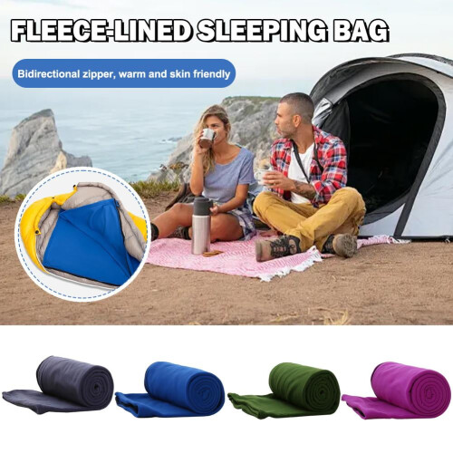 Sleeping Bag Liner Microfiber Fleece 1 Piece 2