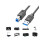 USB 3.0 A auf B Kabel (5 Gbit/s) für Drucker, Scanner und Festplatte 4