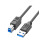 USB 3.0 A auf B Kabel (5 Gbit/s) für Drucker, Scanner und Festplatte 6