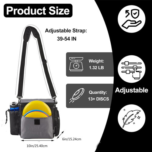 Golf Organizer Shoulder Bag with Strap 1