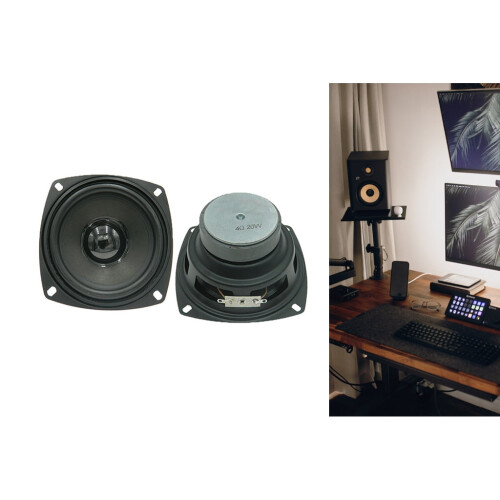 4 inch 20W full-range speaker 4 ohm horn tweeter 1