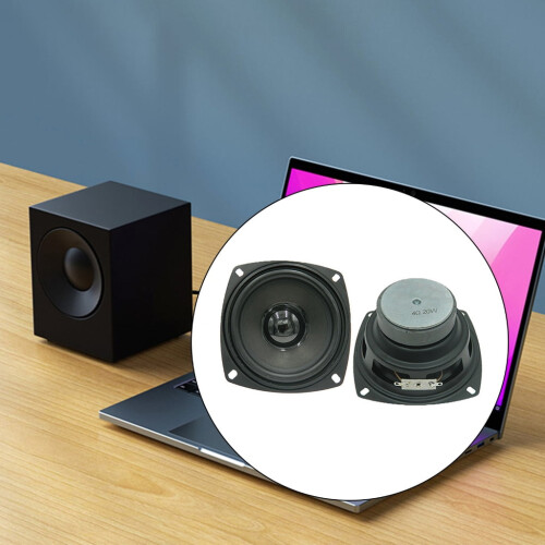 4 inch 20W full-range speaker 4 ohm horn tweeter 2