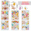 Easter Bunny Window Clings Stickers 6 Sheets 2