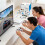 Player Link Wireless TV Game Console System With Interactive Controllers For Family Entertainment 5