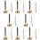 8Pcs Clear Sound Flexible Chime Buddhist Accessory for Temple Use 1