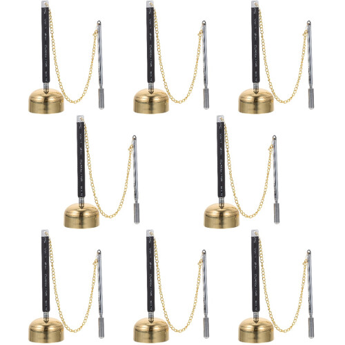 8Pcs Clear Sound Flexible Chime Buddhist Accessory for Temple Use