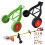 Support Wheels Auxiliary Wheels Attachment for Cutting Machine Enjoy Smooth and Landscaping Experience 2