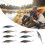 Δολώματα ψαρέματος 11cm Crankbait με πολύχρωμη εκτύπωση, βυθιζόμενα δολώματα ψαρέματος 4
