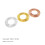 Aluminum Wire Bendable Flat 3 pcs Assorted Colors 2