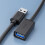 Καλώδιο επέκτασης USB Καλώδιο επέκτασης USB3.0 υψηλής ταχύτητας, αρσενικό σε θηλυκό, 6