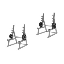 2Sets Lifelike Mini Hantelspielzeug Schwarz Puppenhaus Accessoire
