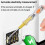 Function Household Inductive Contact Tester 100-500V Voltage Detector Electric Tester Pen with Indicator Light 2