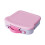 Toast-Shaped Bento Box 4-Compartment with Sauce Cup and 2