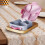 Toast-Shaped Bento Box 4-Compartment with Sauce Cup and 4