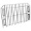 3Pcs Silver Roof Gutter Strainer Stainless Steel Drain Filter Cover 2